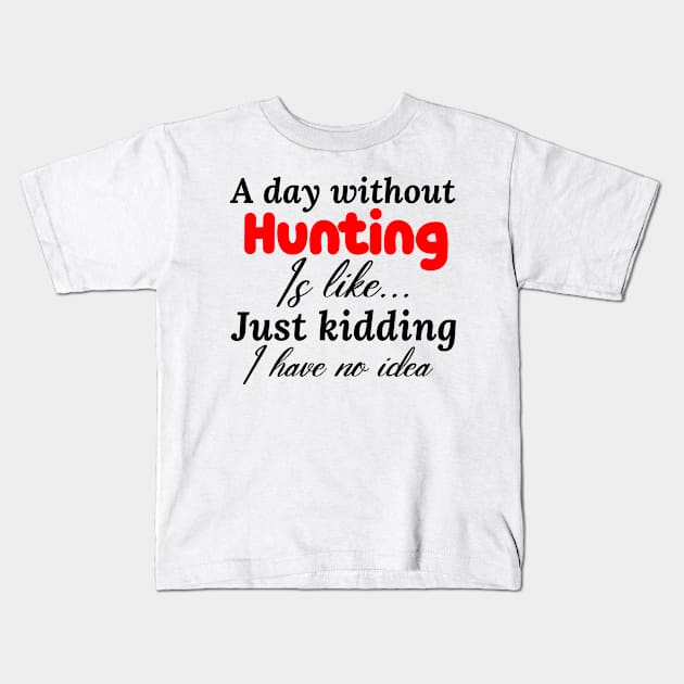 hunting Kids T-Shirt by Design stars 5